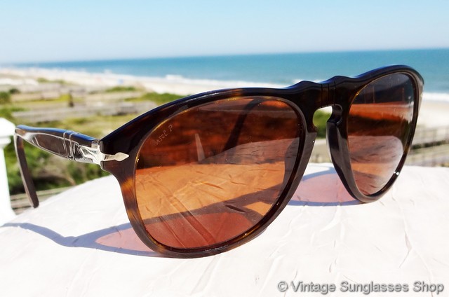 Persol 649 24 Tortoise Shell Polarized Sunglasses